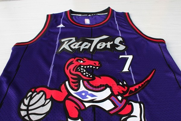 Camiseta Toronto Raptors Kyle Lowry #7 Retro Violeta